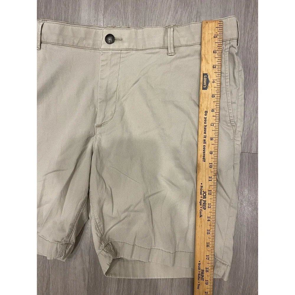Faherty All Day Shorts Mens 38 Khaki 8